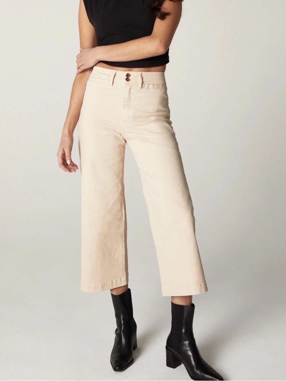Unpublished Gemma Cropped Wide leg pant